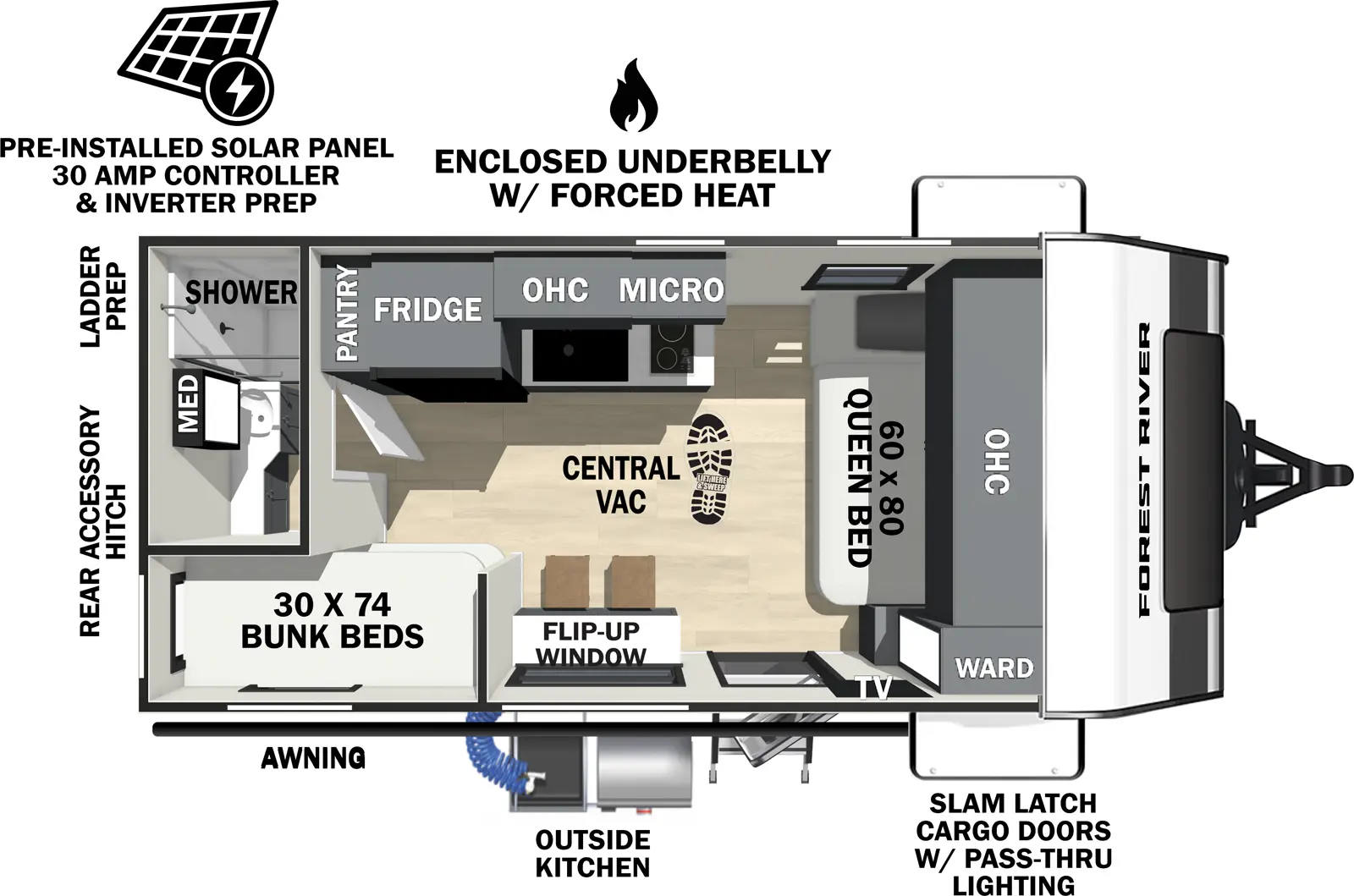 Ibex 16MKD Floorplan